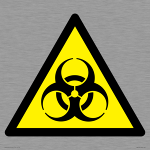 W009 Warning: Biological hazard